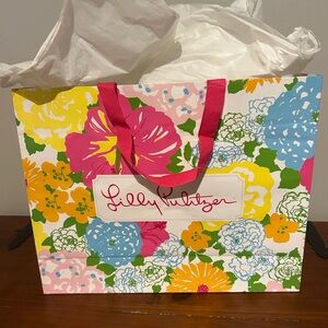 Lilly Pulitzer Vibrant Floral Shopping bag